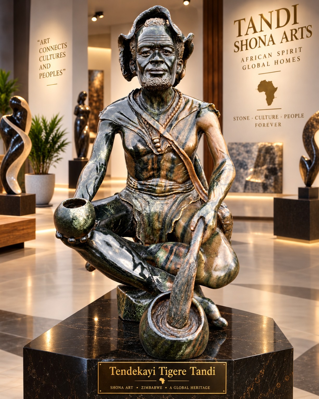 Tandi Shona Arts gallery presentation